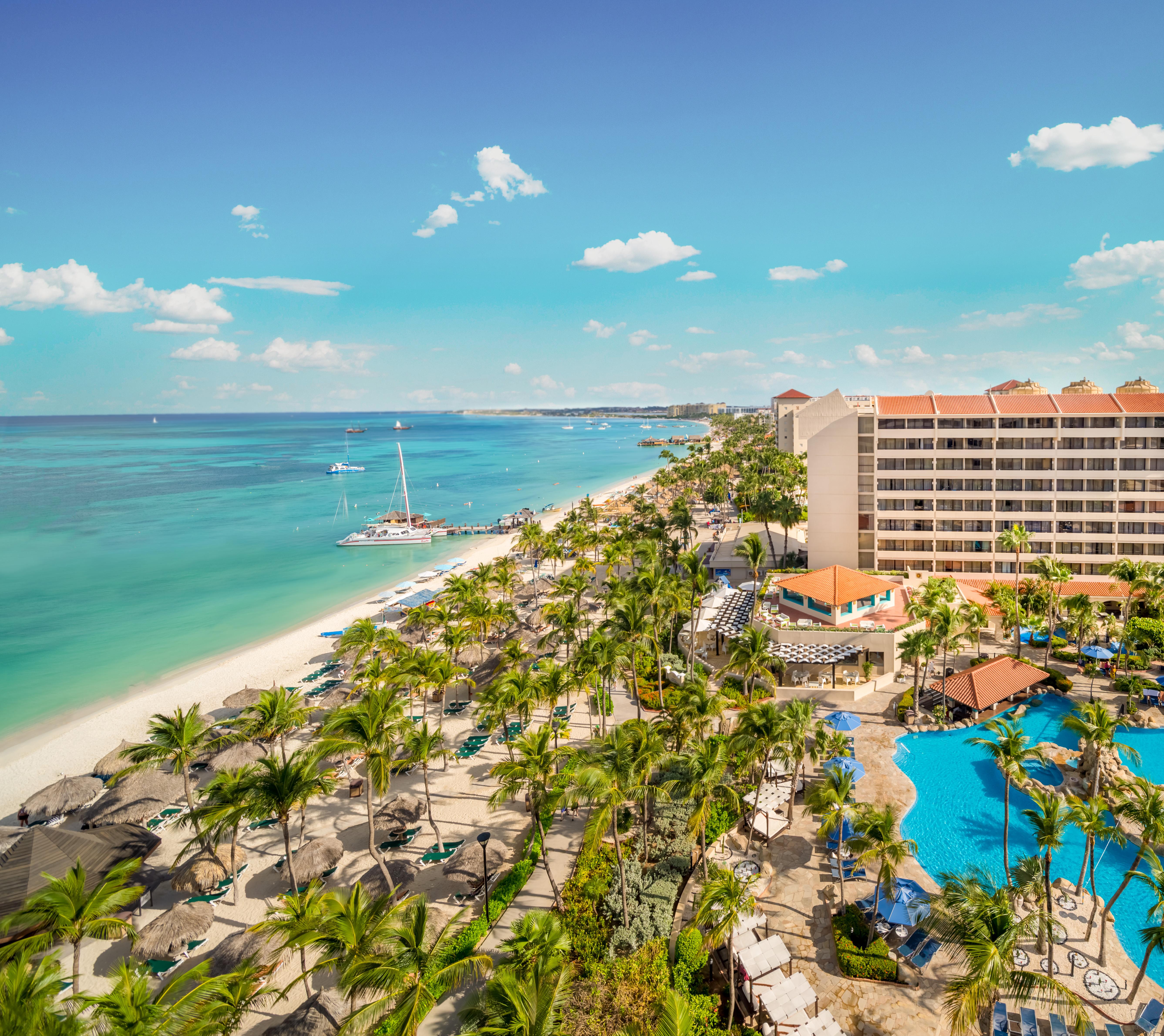 Отель Barcelo Aruba Палм Бич Экстерьер фото